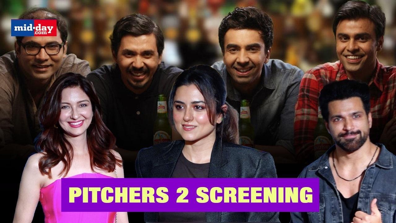Pitchers 2: Sumeet Vyas, Amol Parashar & others At Red Carpet Screening